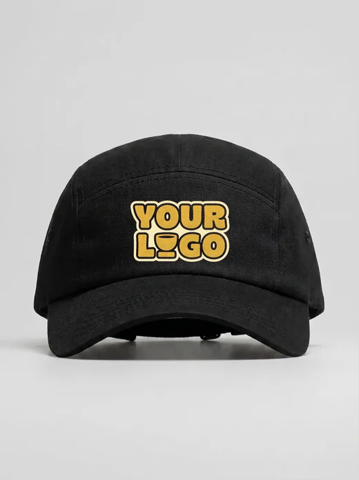 Sample print: 5-panel cap “Cargo”