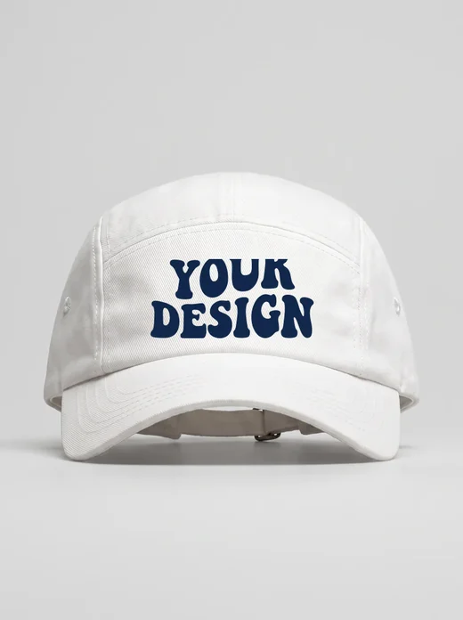 Sample print: 5-panel baseball cap