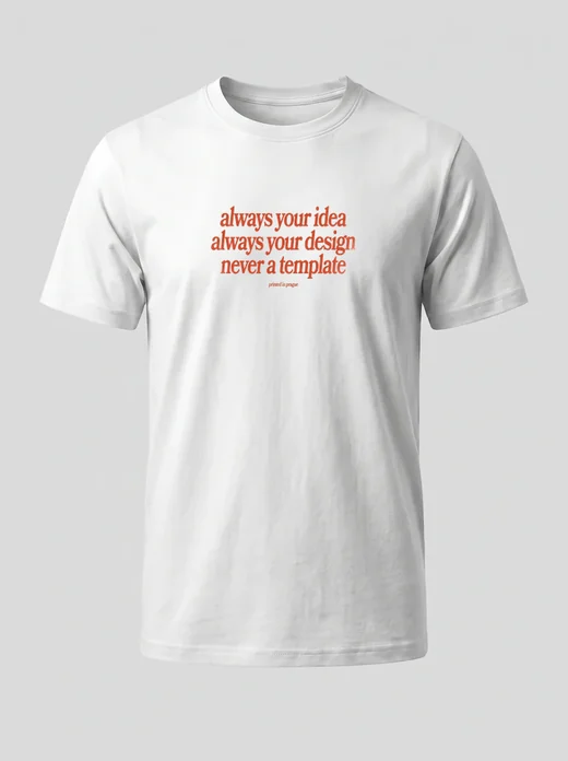 Sample print: Men's heavy cotton T-shirt (unisex) · SOL'S Imperial