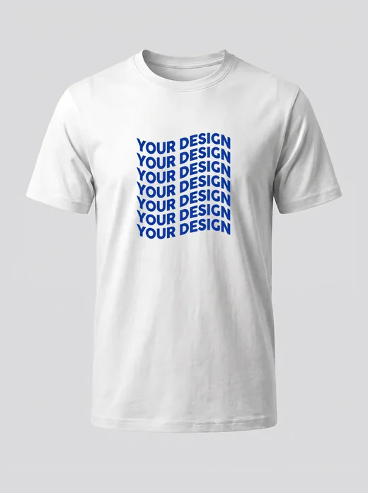 Sample print: Men's heavy organic cotton T-shirt (unisex)