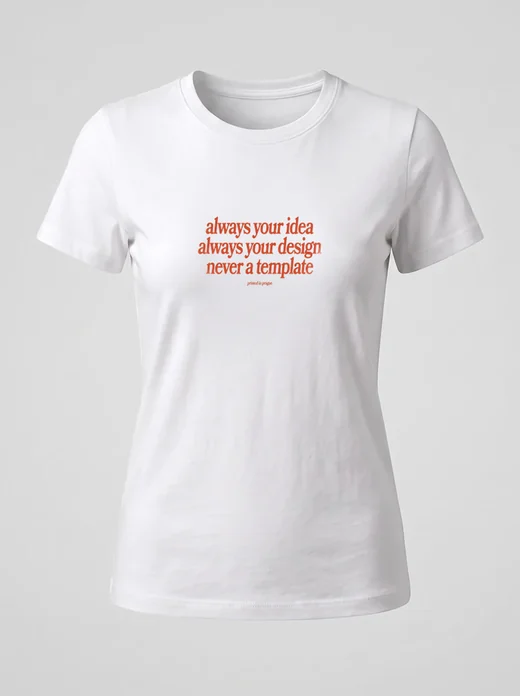 Sample print: Women's T-shirt “Everyday”