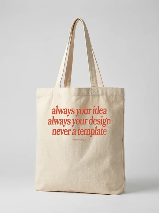 Sample print: Premium tote bag