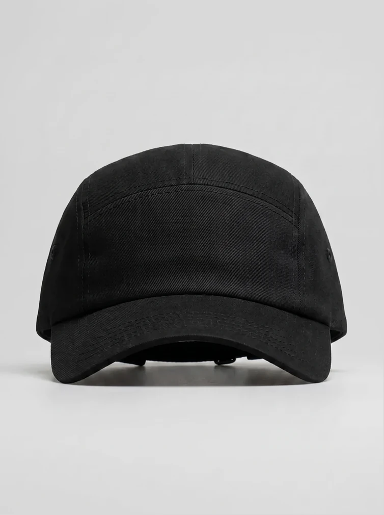 5-panel cap “Cargo”, Atlantis Headwear Cargo, black, ready to print