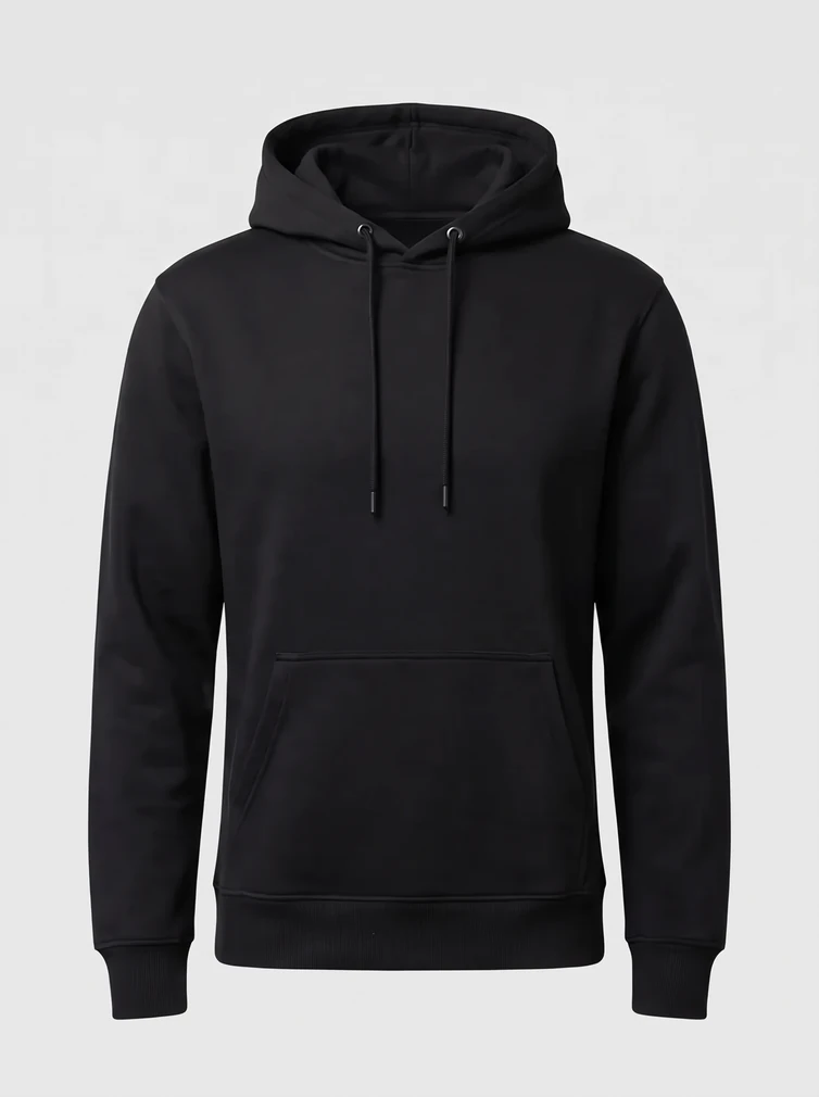 Heavy hoodie (unisex), Kariban K489, black, ready to print