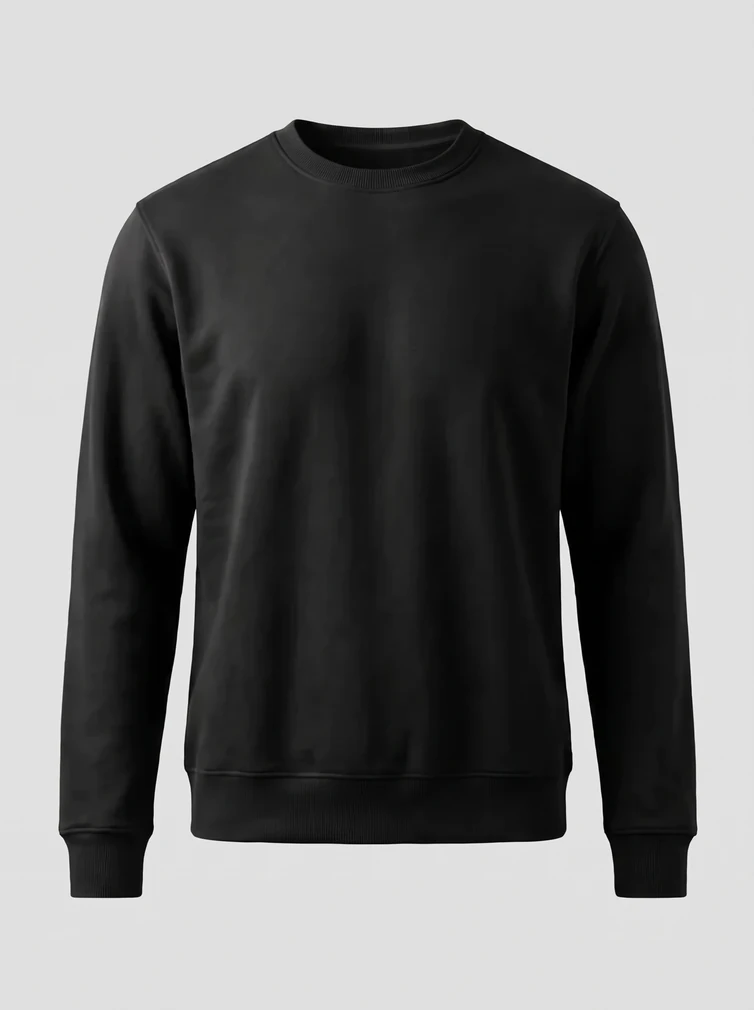 Sweatshirt (unisex), SOL'S Spider, black, ready to print