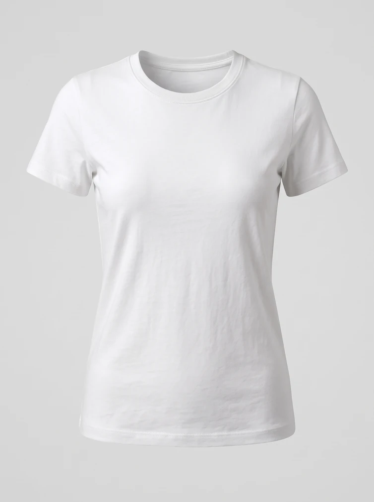 Tričko dámské Fruit of the Loom Lady-Fit Valueweight T, bílá, připravené k potisku
